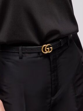 Gucci Marmont thin belt